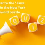 Jaws menace nyt clue in the New York Times crossword puzzle.