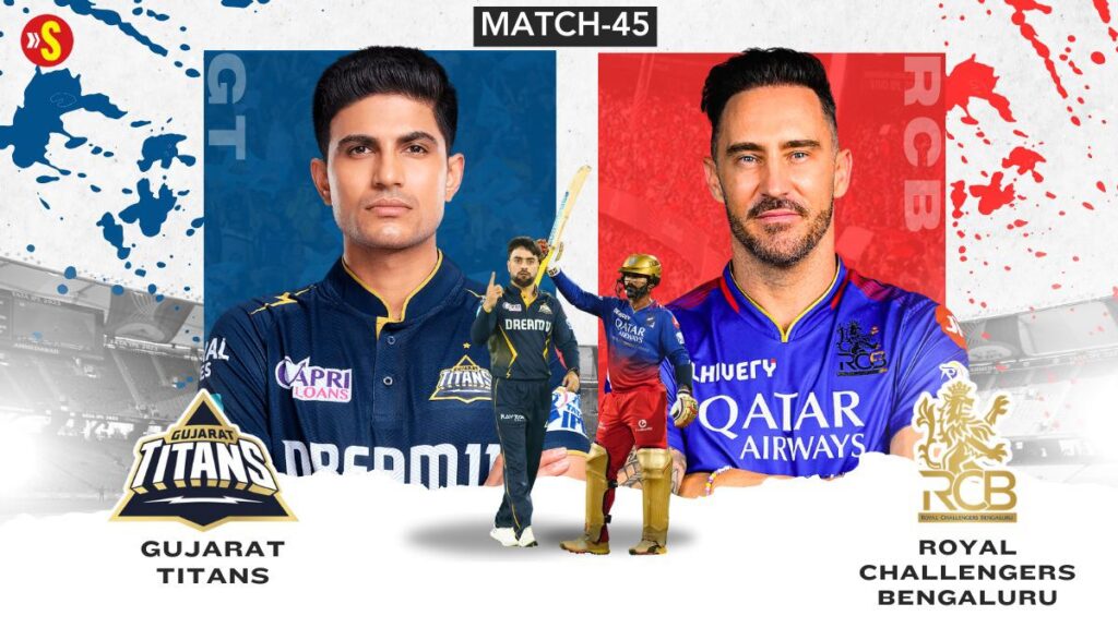 Gujarat Titans Vs Royal Challengers Bengaluru Timeline