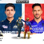 Gujarat Titans Vs Royal Challengers Bengaluru Timeline