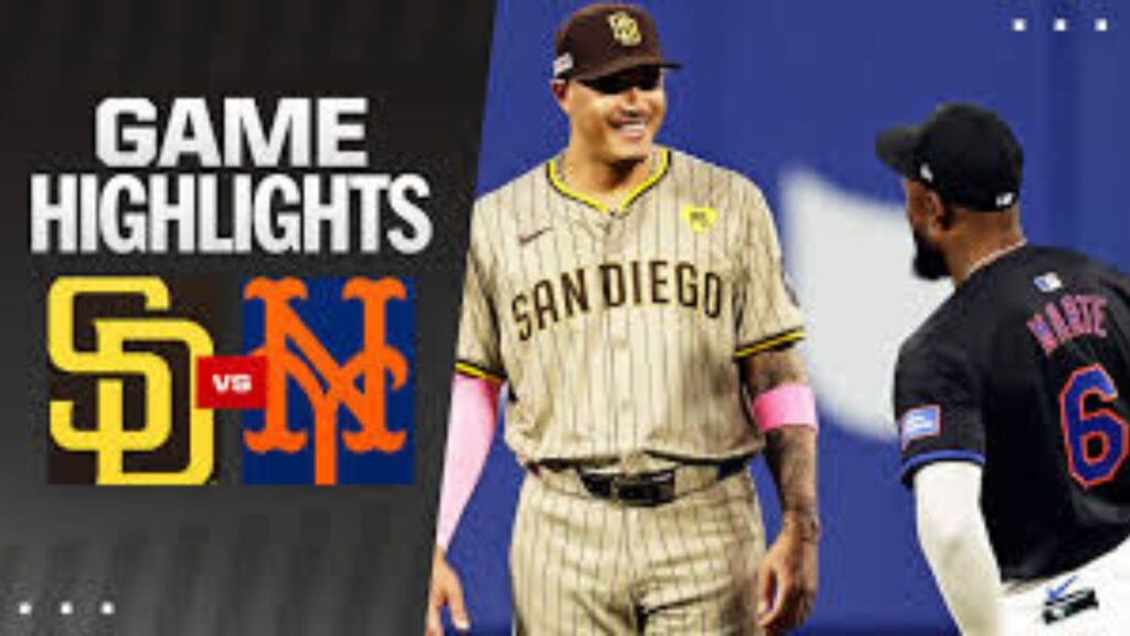 Padres vs Mets Match Player Stats