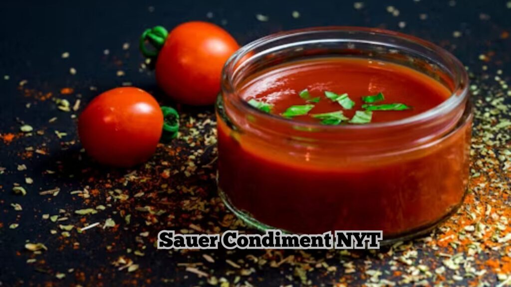 Sauer Condiment NYT