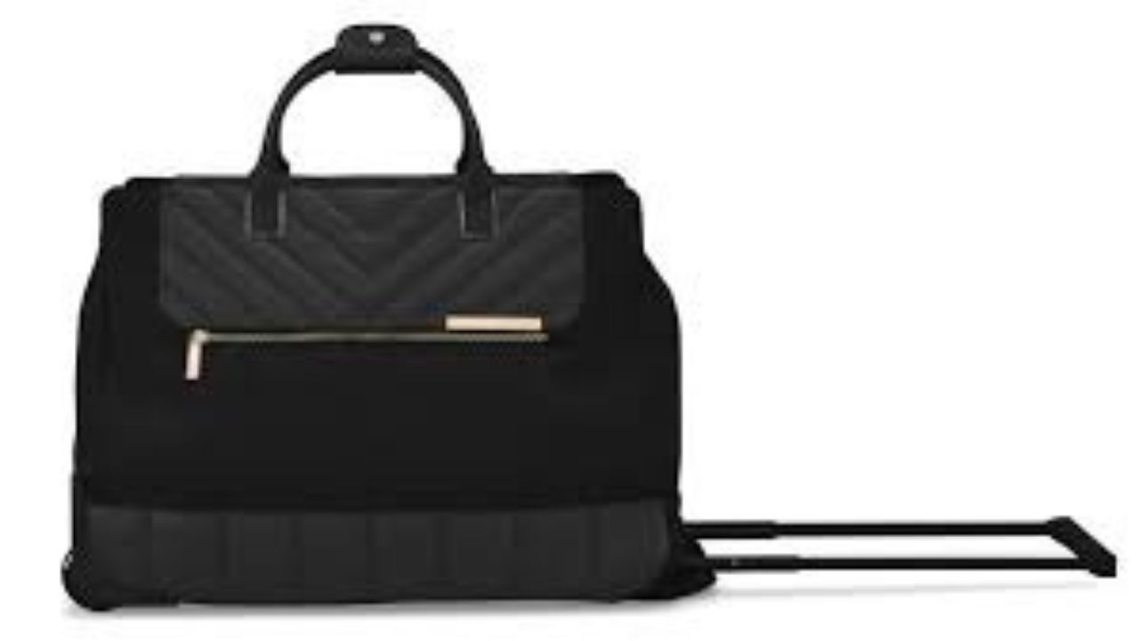 Ted Baker Albany Wheeled Business Case in black