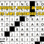 Excessively Severe In Relation To Laws Crossword Clue